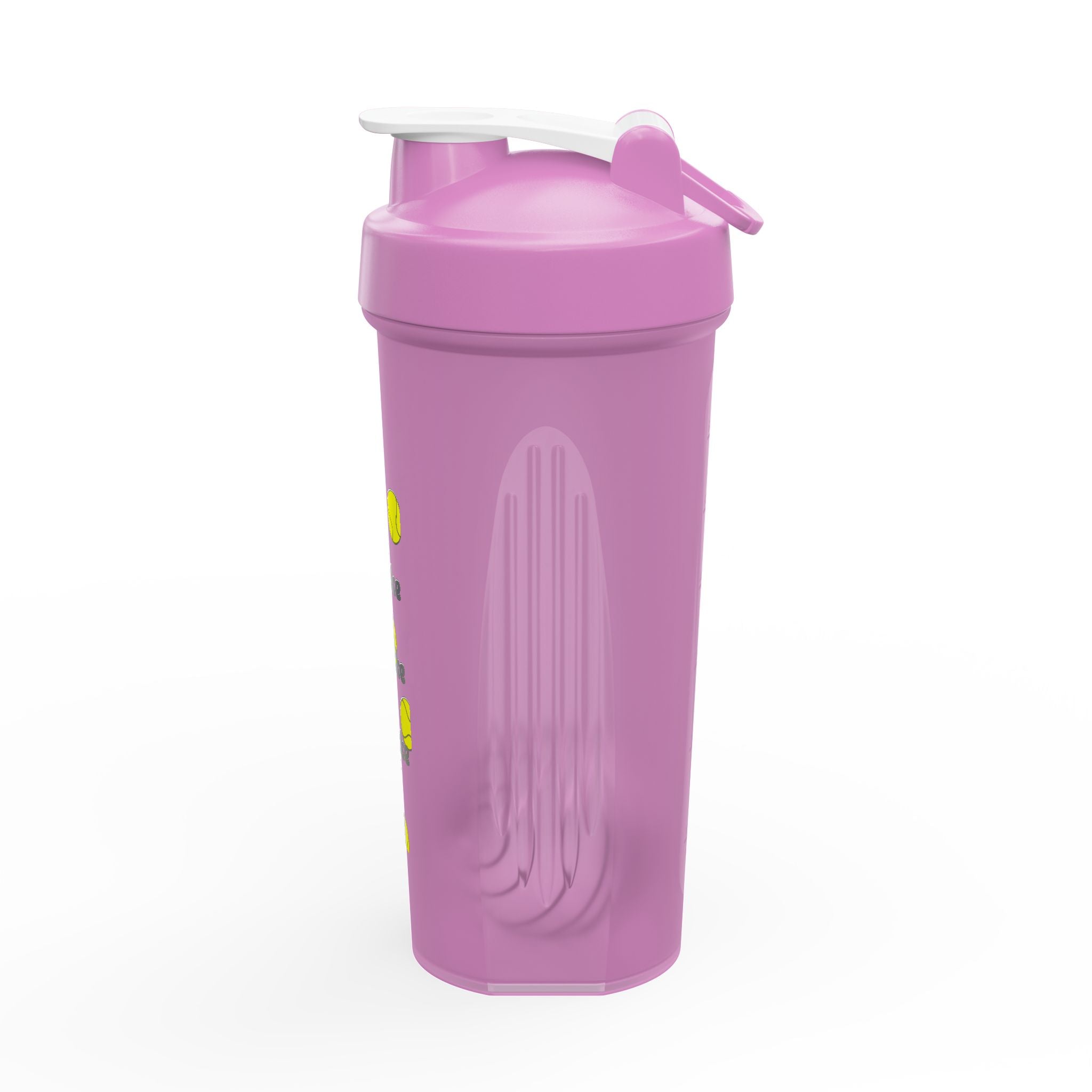 Protein Shaker - Tennis Ball "Shake, Shake, Shake" Design
