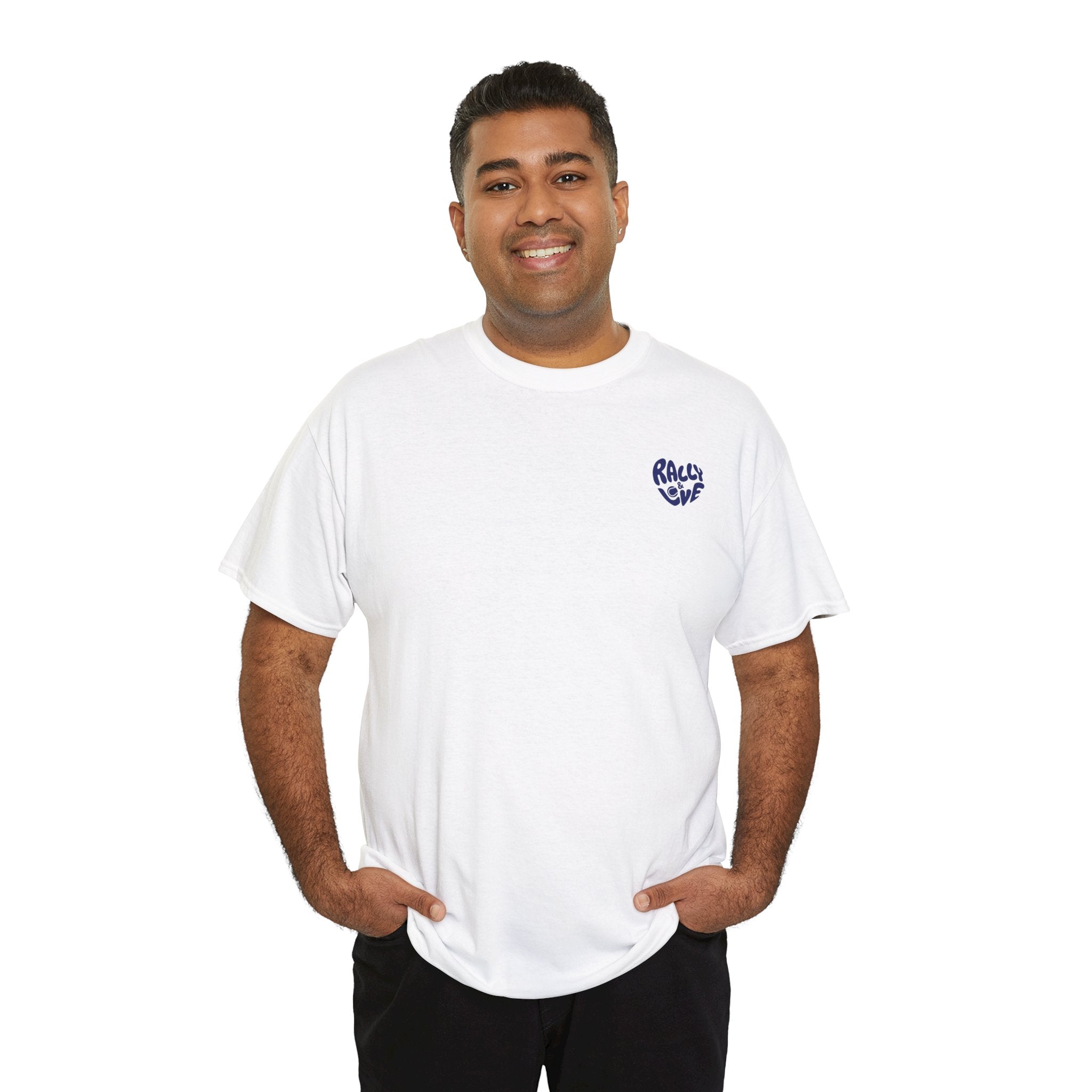 Men's T-Shirt — "Game. Set. Nap." Tennis Graphic Tee (navy)