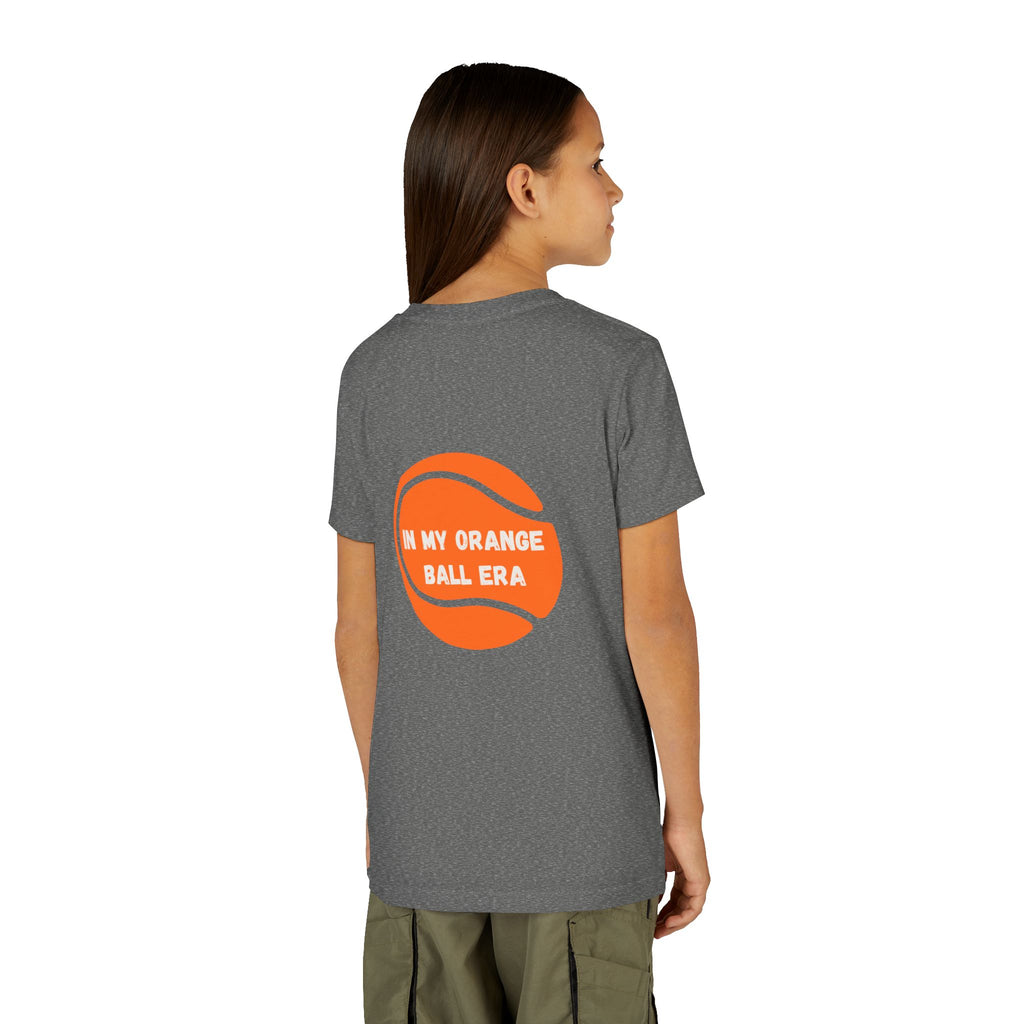 Girl's Junior's Tee - "In My Orange Ball Era" Tennis T-Shirt