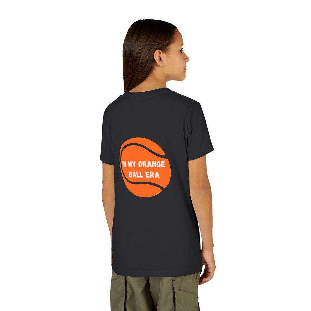 Girl's Junior's Tee - "In My Orange Ball Era" Tennis T-Shirt