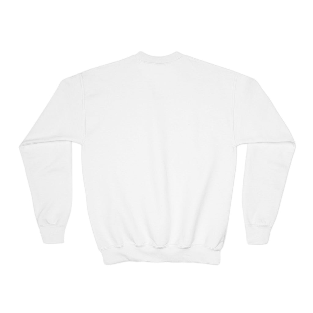 Girl Junior's Crewneck Sweatshirt — Pink Heart “Tennis XOXO” Graphic sweatshirt