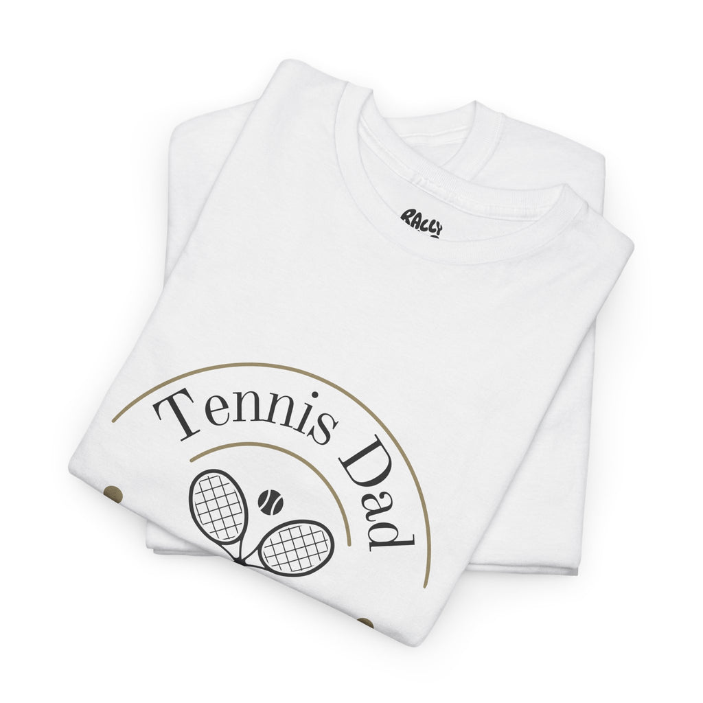 Men's T‑Shirt — 'Tennis Dad Club' Vintage Tennis Racket Graphic Tee