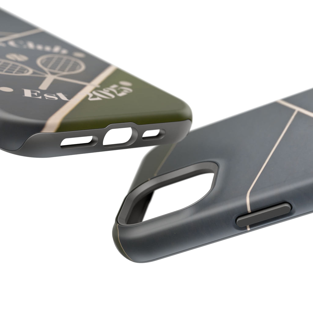 Tennis Impact-Resistant Phone Case — 'Ballers Club Est. 2025' Protective Cover
