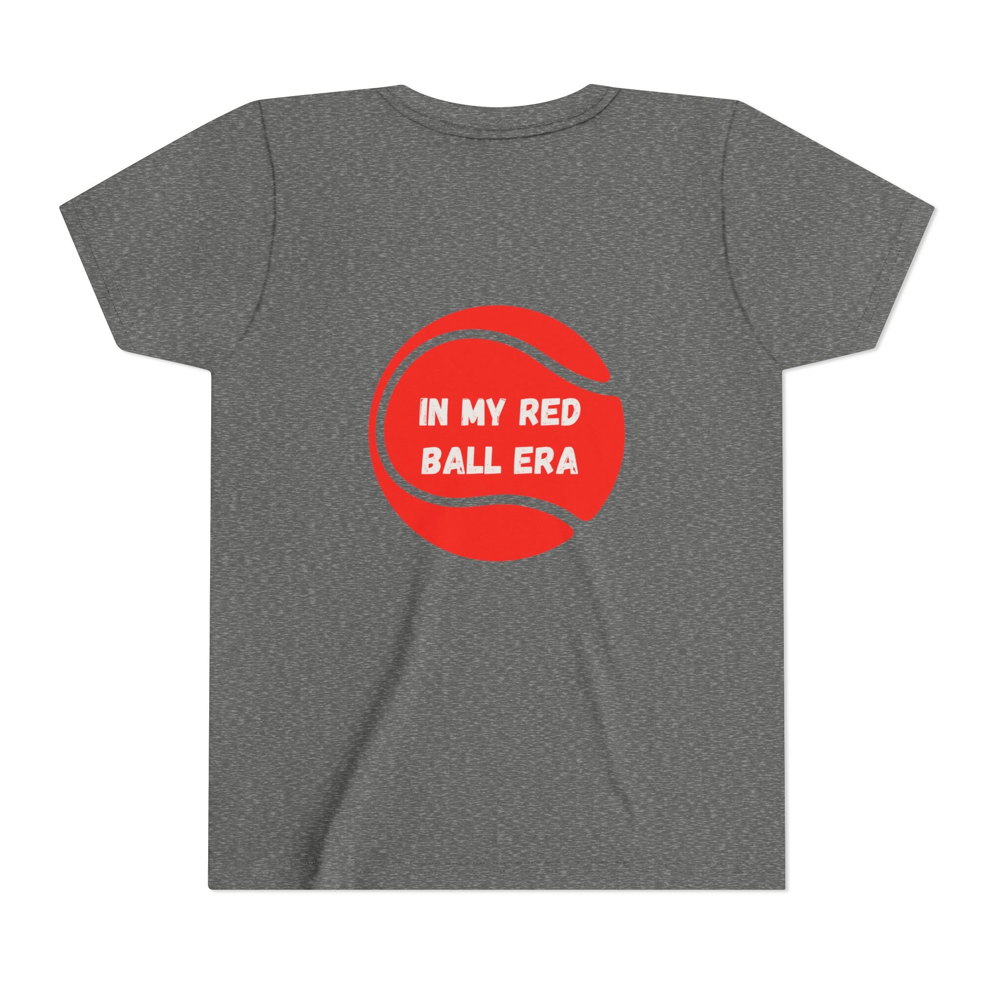 Boy's Junior's Tee - "In My Red Ball Era" Tennis T-Shirt