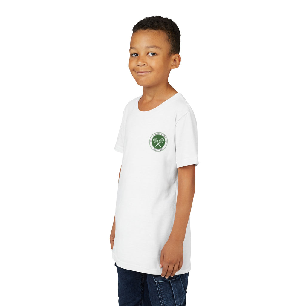 Boy's Junior's Tee - "In My Green Ball Era" Tennis T-Shirt