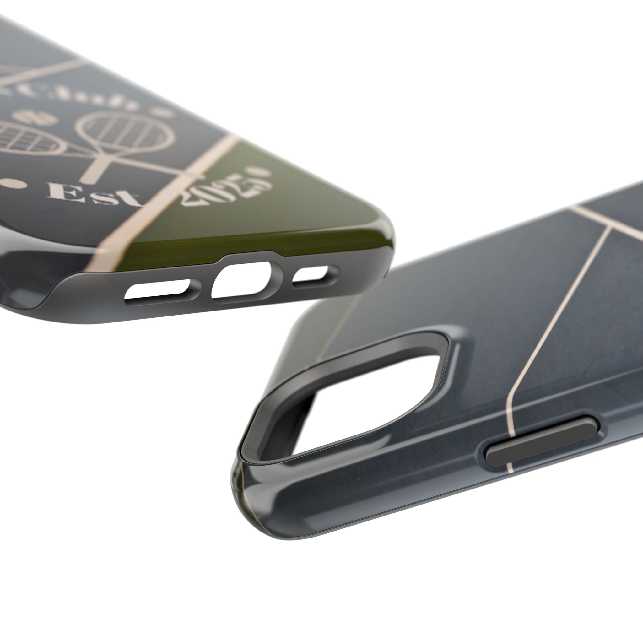 Tennis Impact-Resistant Phone Case — 'Ballers Club Est. 2025' Protective Cover