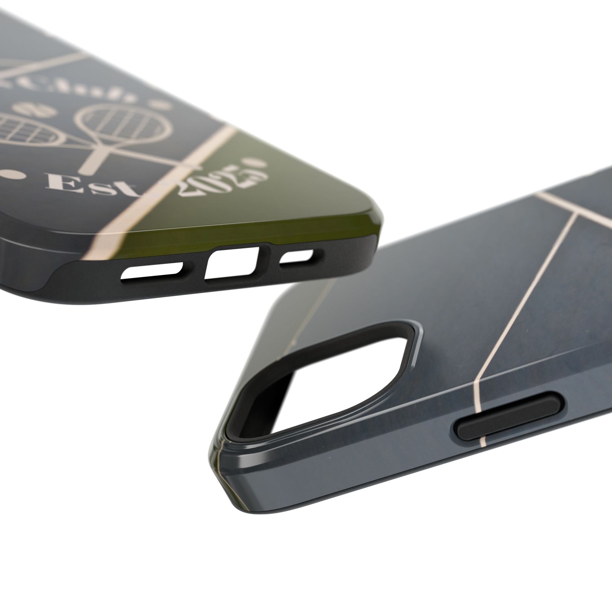 Tennis Impact-Resistant Phone Case — 'Ballers Club Est. 2025' Protective Cover