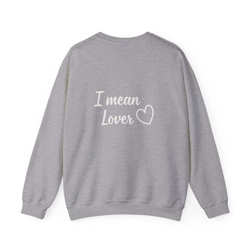 Women's Crewneck Sweatshirt — 'Tennis Lobbers/Lovers' Soft Pullover
