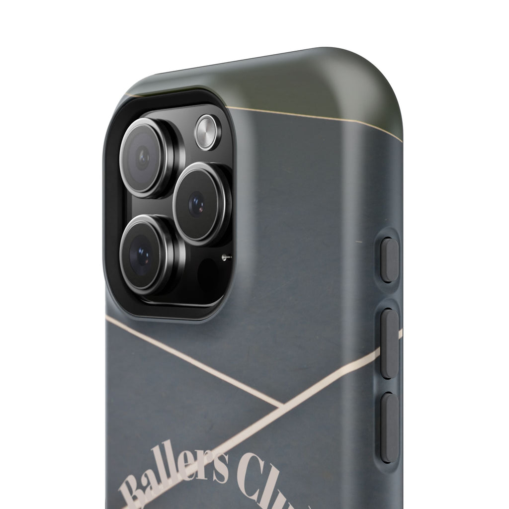 Tennis Impact-Resistant Phone Case — 'Ballers Club Est. 2025' Protective Cover