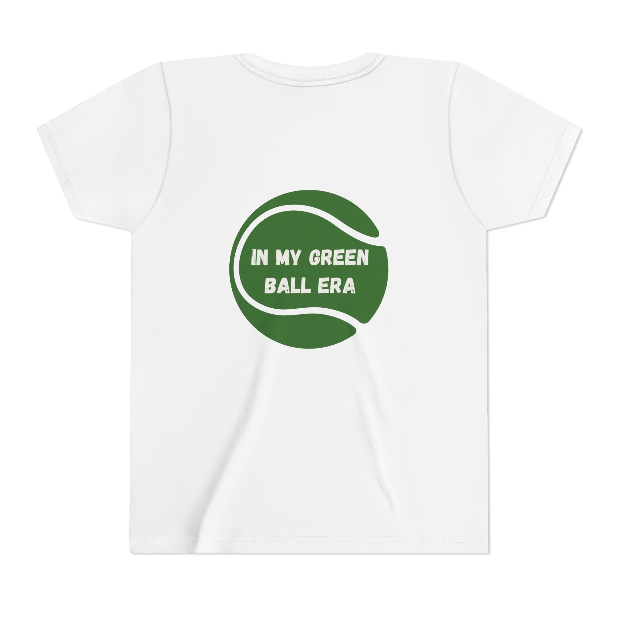 Girl's Junior's Tee - "In My Green Ball Era" Tennis T-Shirt