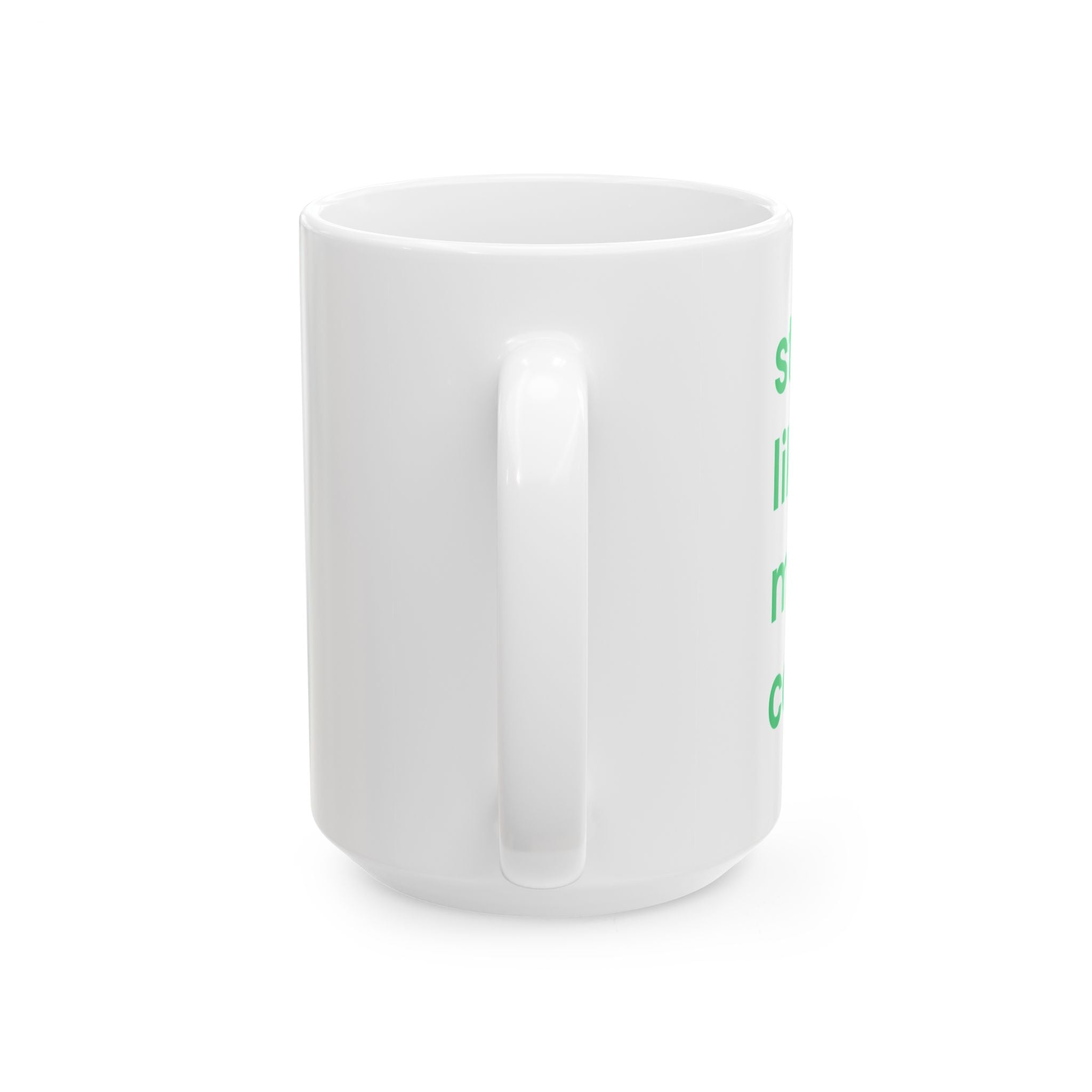 Tennis Player Ceramic Mug — "strong like my coffee" Tennis Coffee Cup (11oz/15oz)