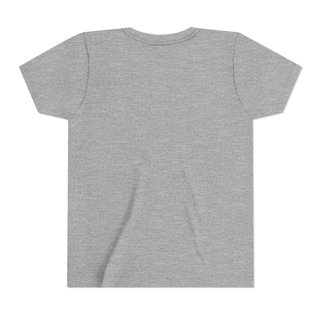 Girl's Junior Tee — 'Rally & Love' Heart Graphic Kids T-Shirt (bubblegum pink)