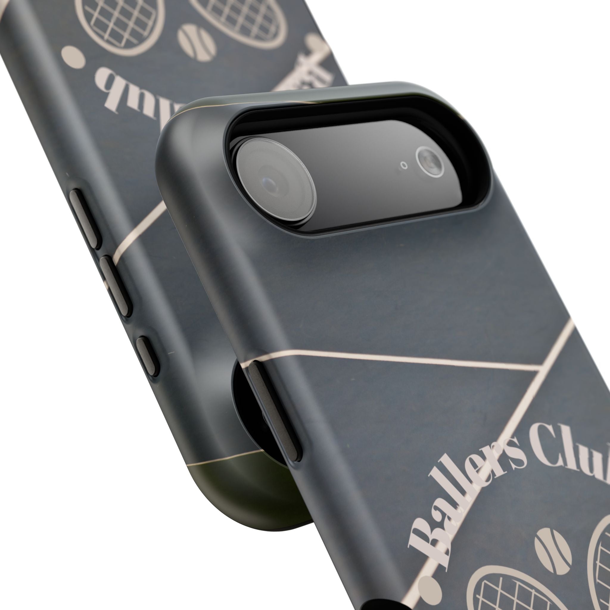 Tennis Impact-Resistant Phone Case — 'Ballers Club Est. 2025' Protective Cover