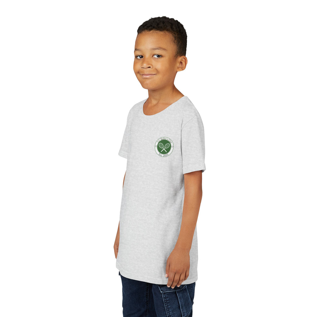 Boy's Junior's Tee - "In My Green Ball Era" Tennis T-Shirt