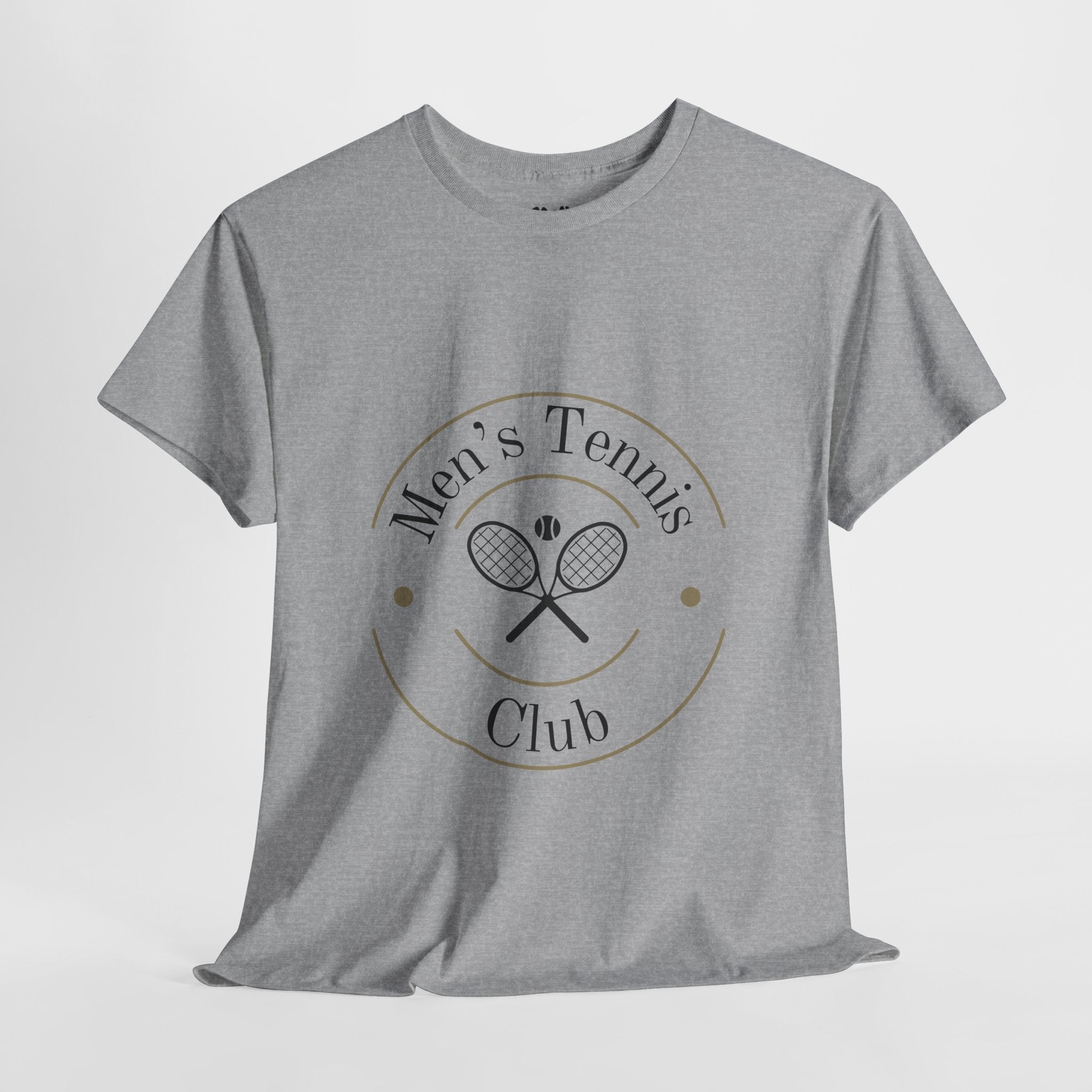 Men's Tee — 'Men's Tennis Club' Vintage Tennis Rackets T-Shirt