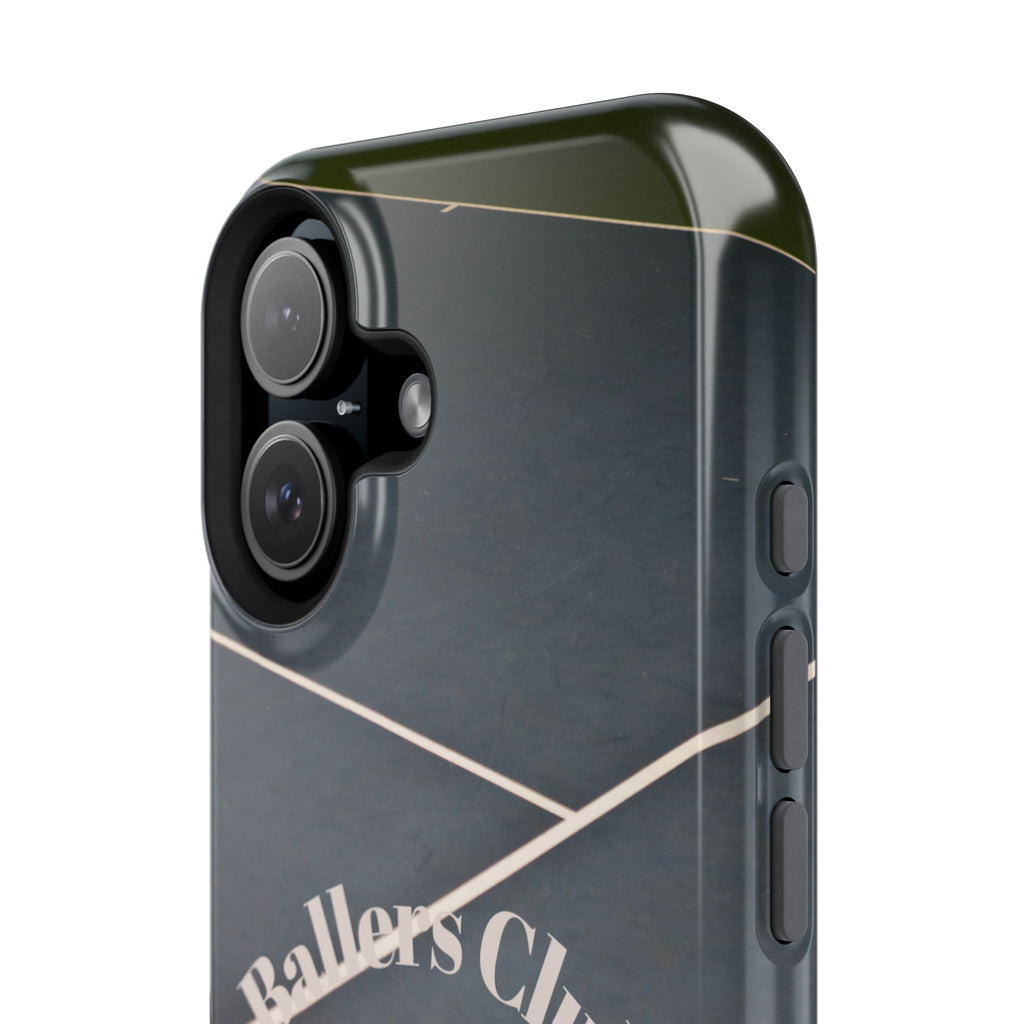 Tennis Impact-Resistant Phone Case — 'Ballers Club Est. 2025' Protective Cover