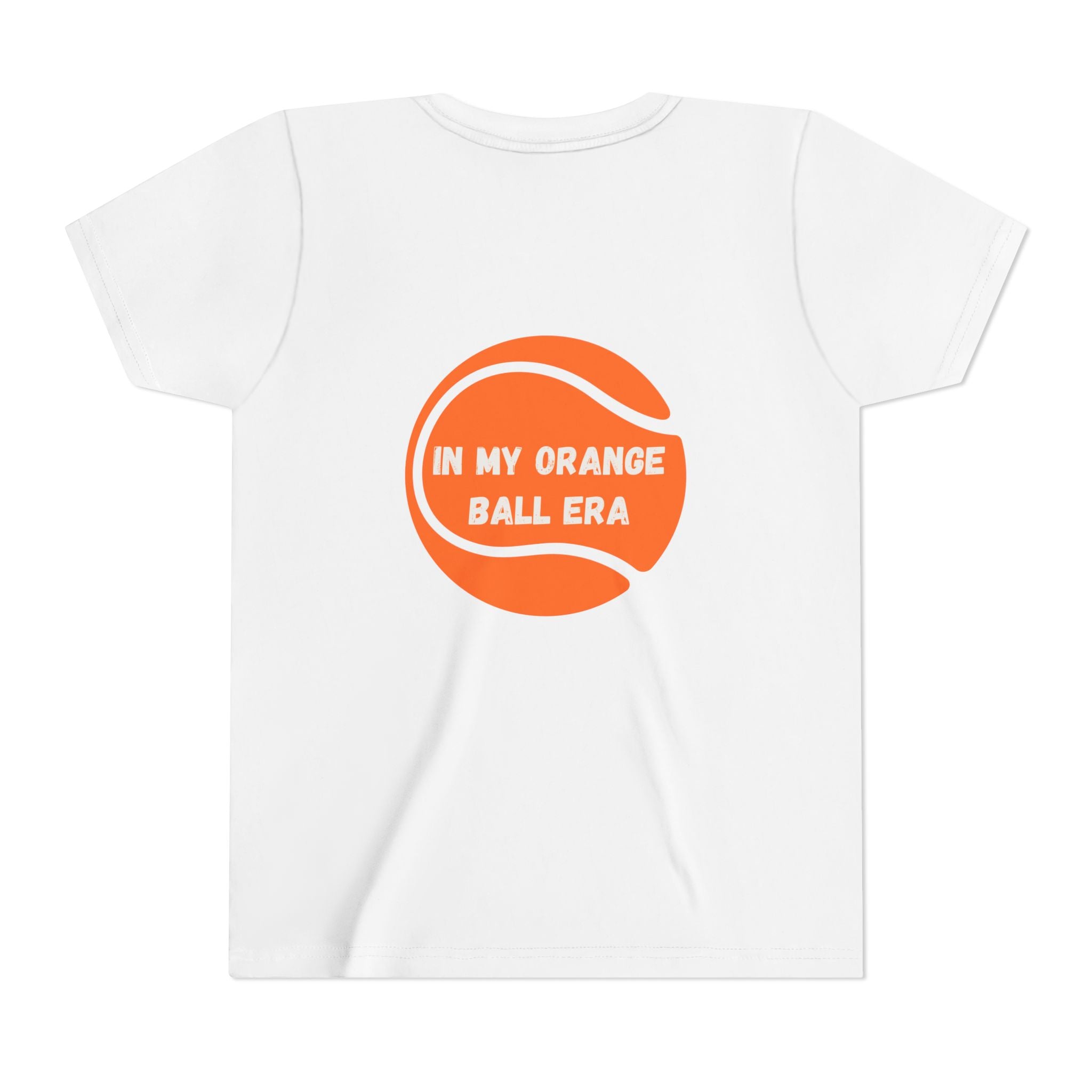 Girl's Junior's Tee - "In My Orange Ball Era" Tennis T-Shirt