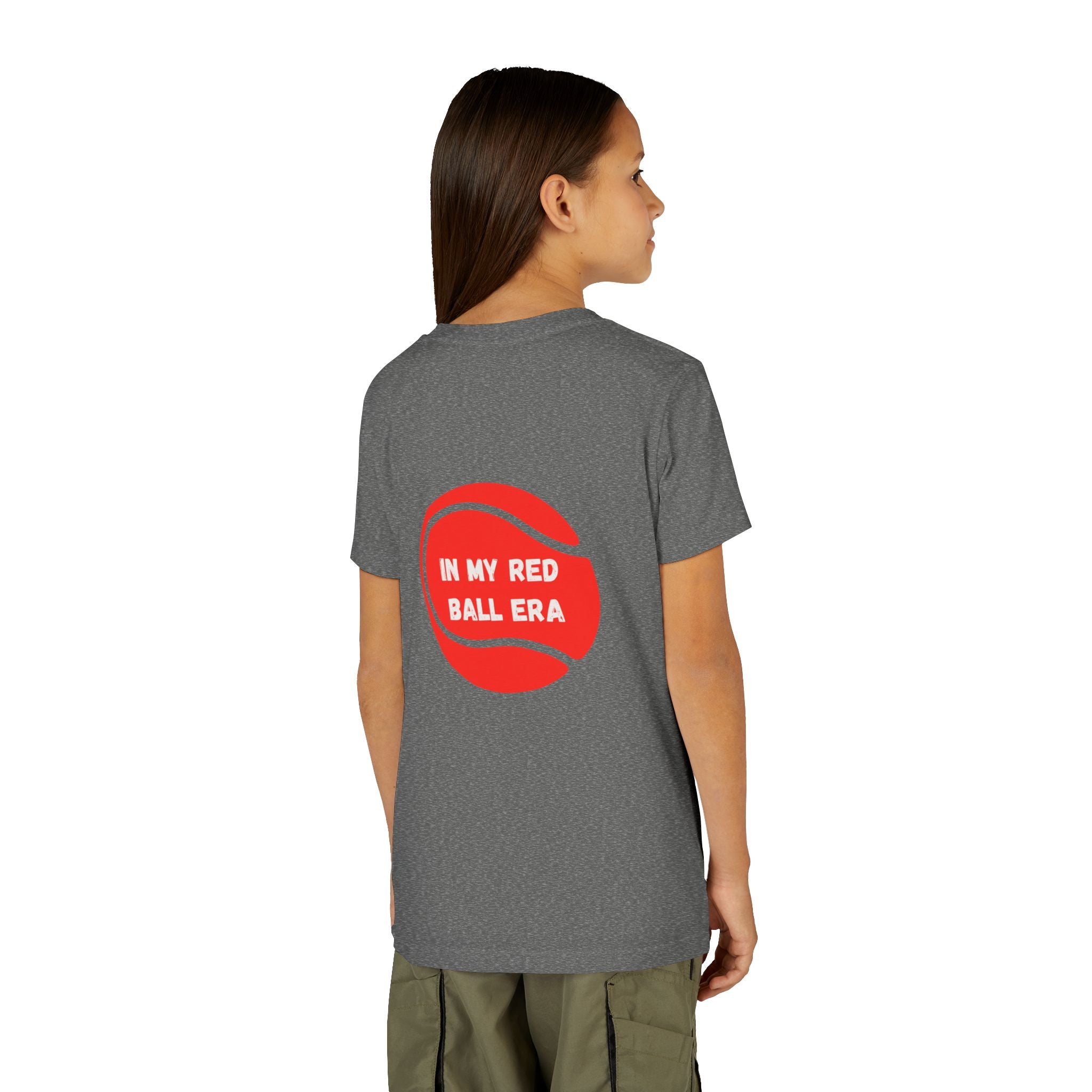 Girl's Junior's Tee - "In My Red Ball Era" Tennis T-Shirt
