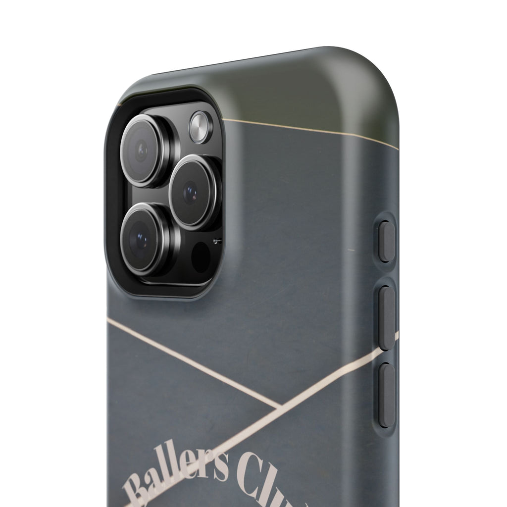 Tennis Impact-Resistant Phone Case — 'Ballers Club Est. 2025' Protective Cover