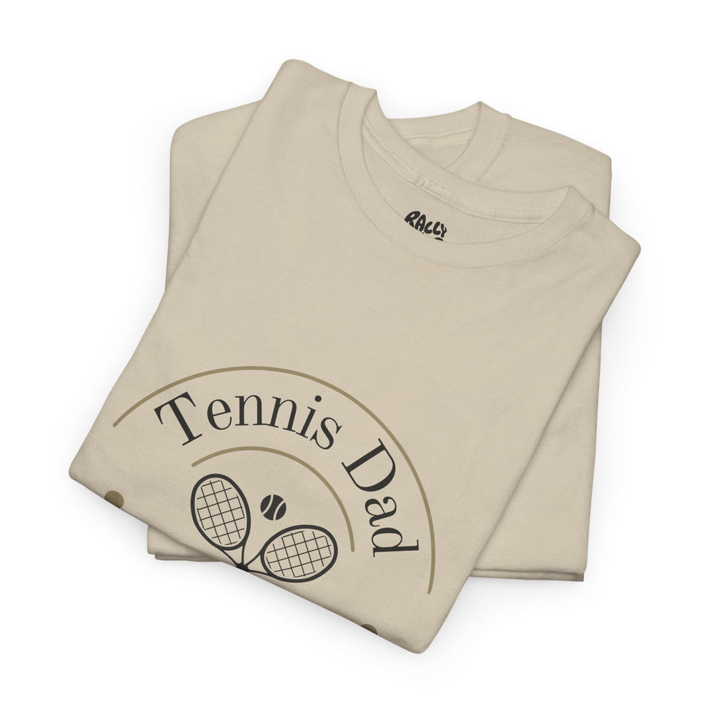 Men's T‑Shirt — 'Tennis Dad Club' Vintage Tennis Racket Graphic Tee