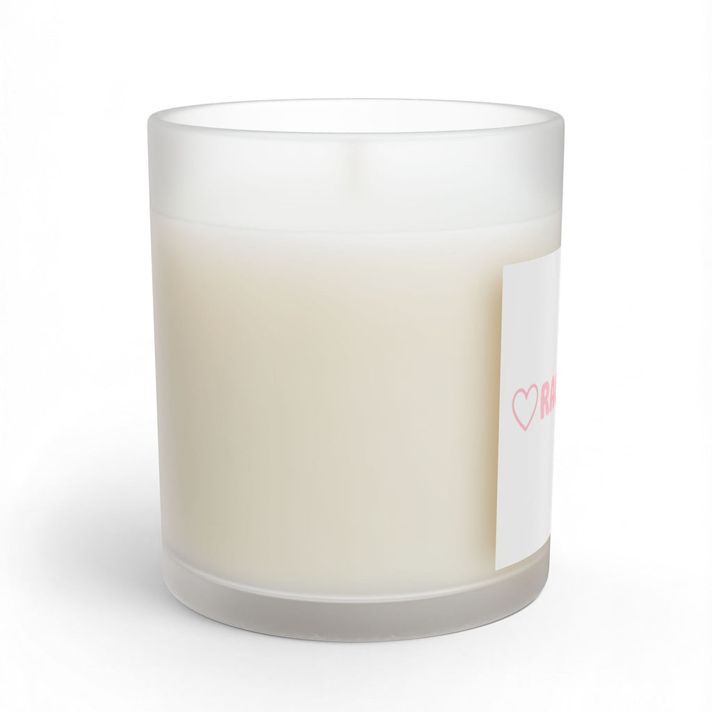 Glass Candle, 11oz - "Rally & Love" primary logo