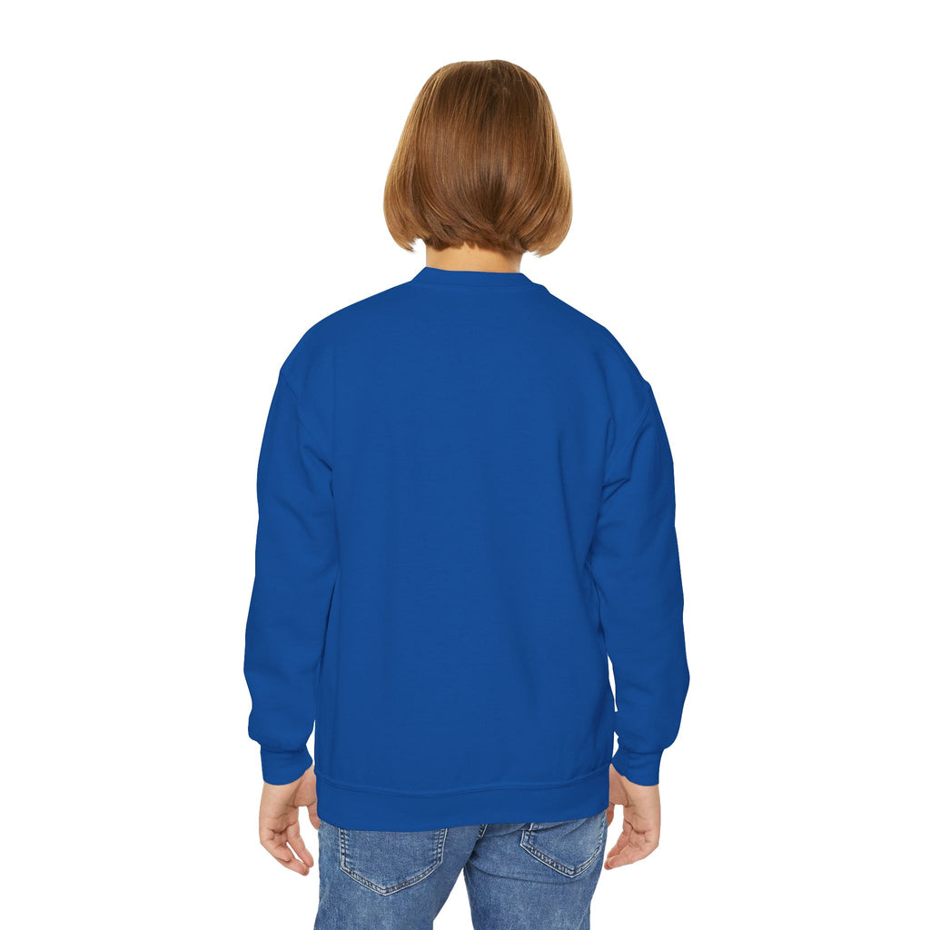 Girl Junior's Crewneck Sweatshirt — Pink Heart “Tennis XOXO” Graphic sweatshirt