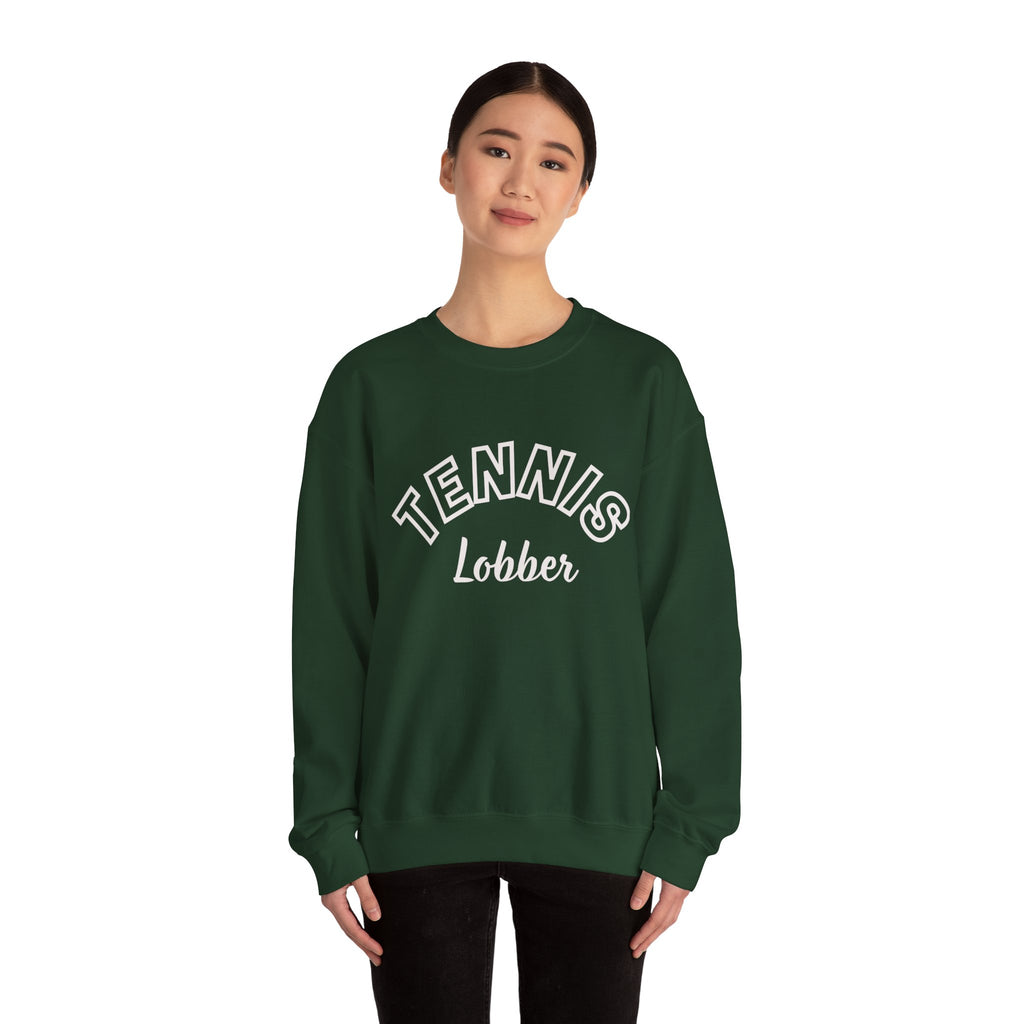 Women's Crewneck Sweatshirt — 'Tennis Lobbers/Lovers' Soft Pullover