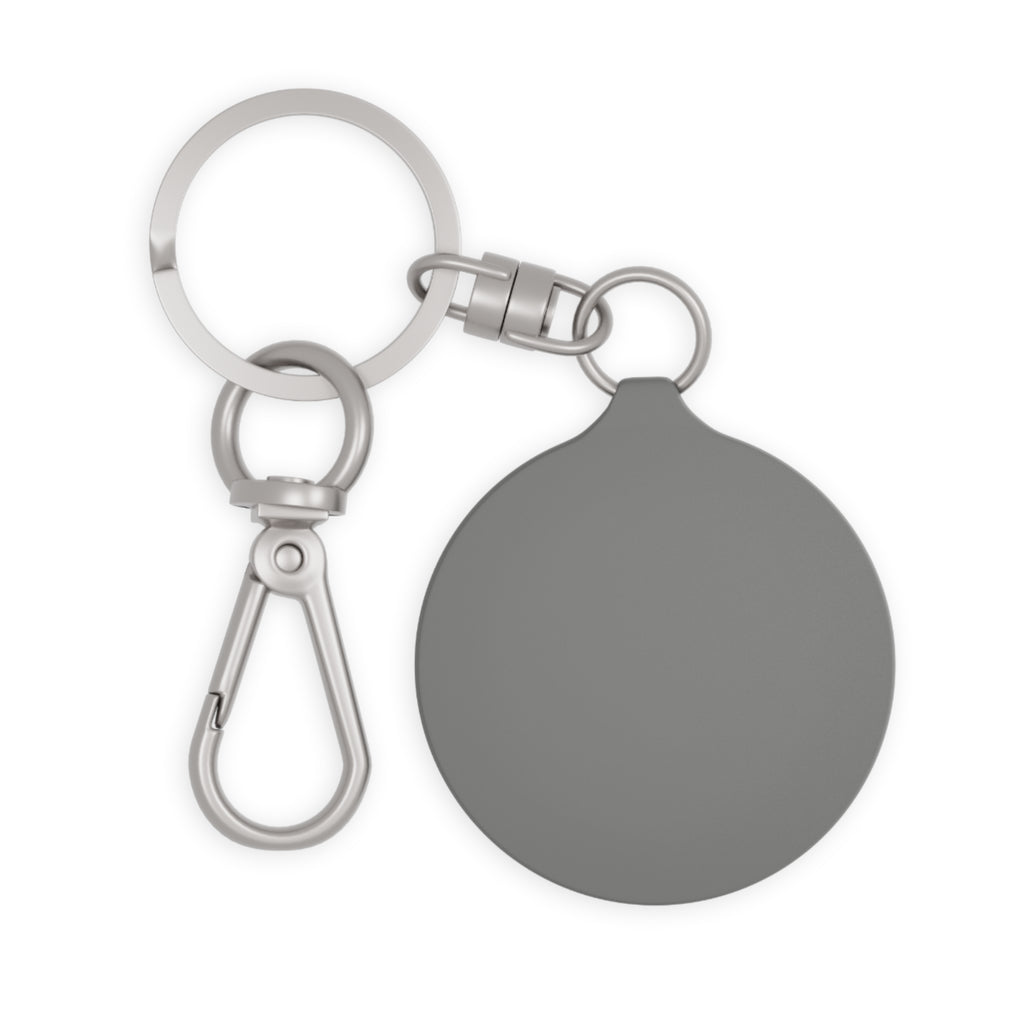 Rally & Love Keyring Tag — Pink Logo Keychain