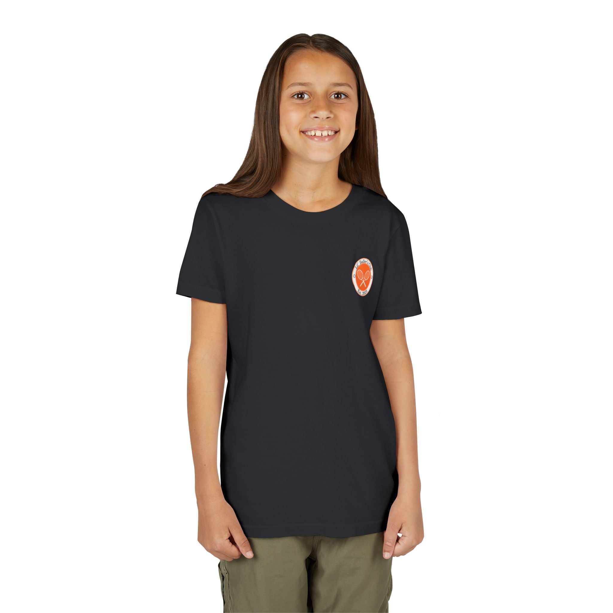 Girl's Junior's Tee - "In My Orange Ball Era" Tennis T-Shirt