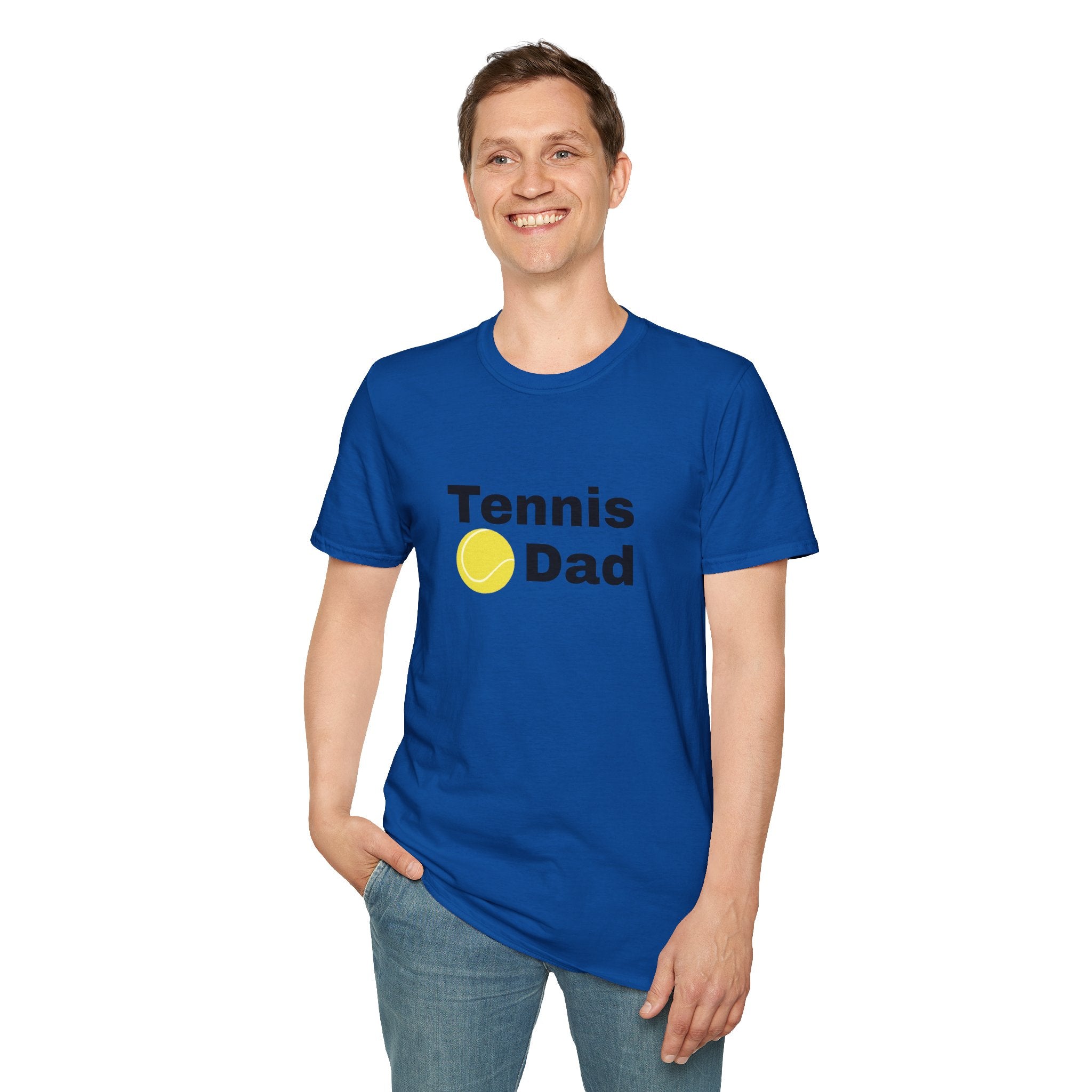 Men's T‑Shirt — 'Tennis dad' Tennis Ball Graphic Tee