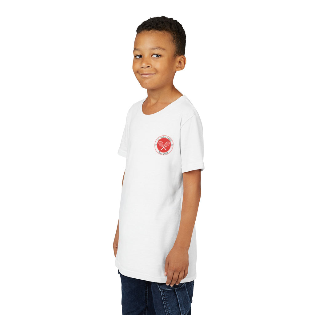 Boy's Junior's Tee - "In My Red Ball Era" Tennis T-Shirt
