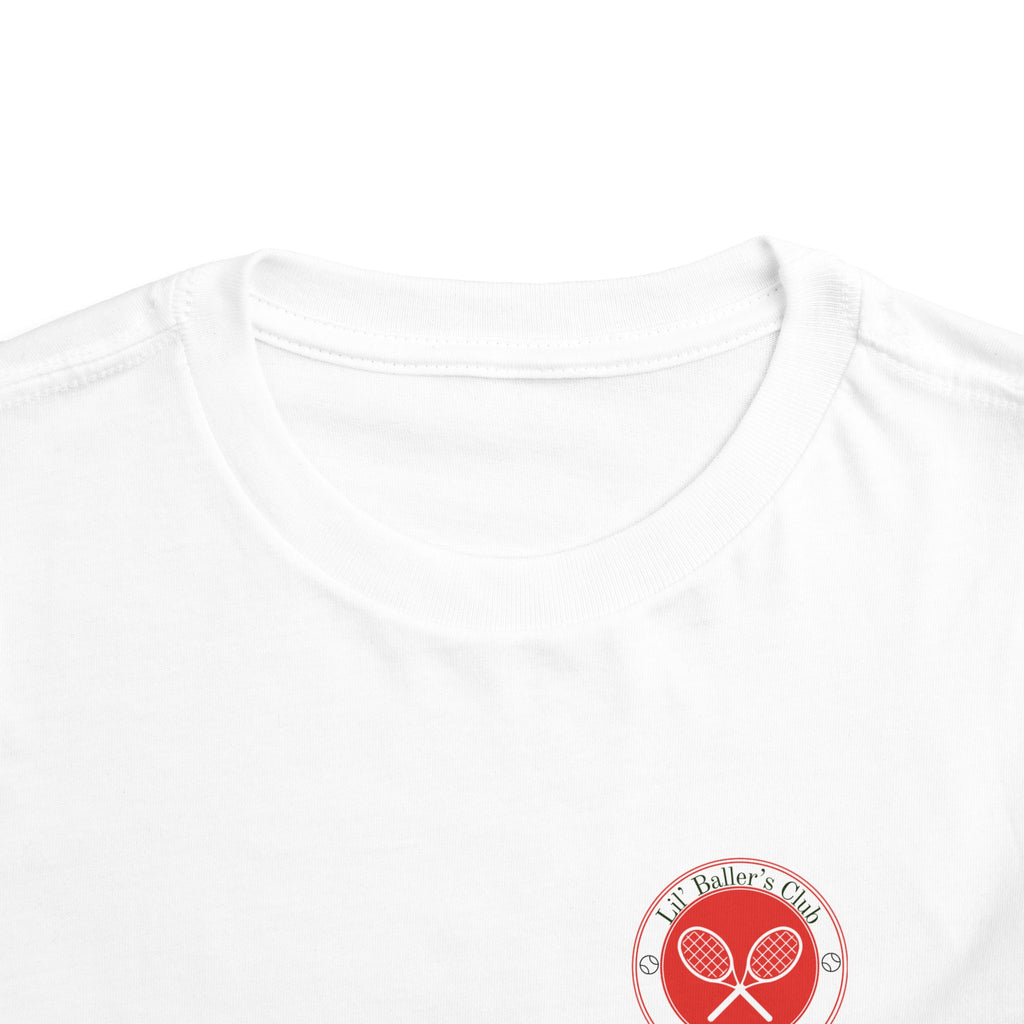 Girl's Toddler Junior Tee – "In My Red Ball Era" Tennis Graphic Shirt