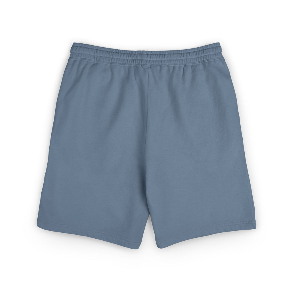 Men's Fleece Sweatshorts — 'Rally & Love' Logo Casual Lounge Shorts (black)