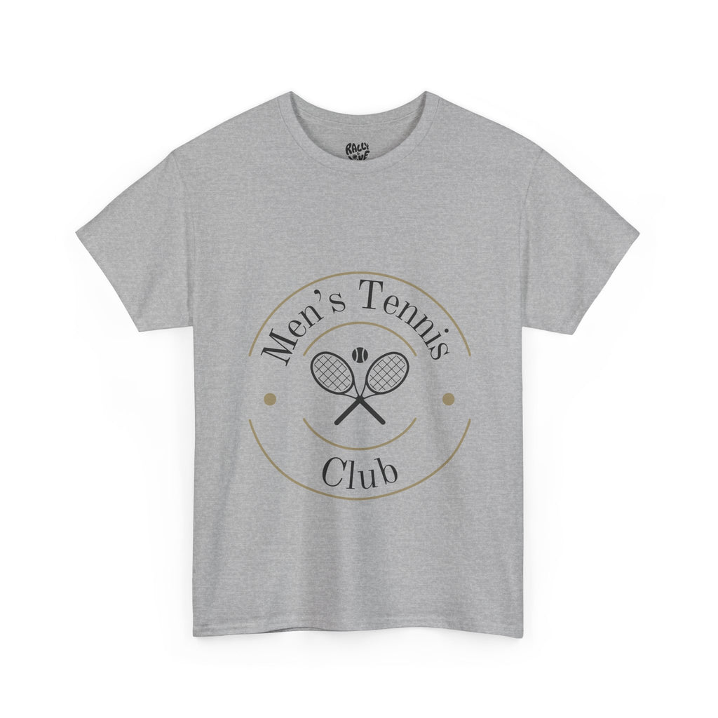Men's Tee — 'Men's Tennis Club' Vintage Tennis Rackets T-Shirt