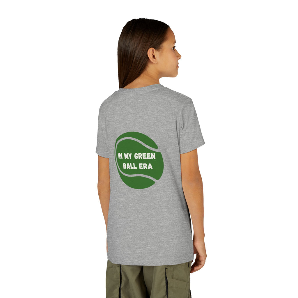 Girl's Junior's Tee - "In My Green Ball Era" Tennis T-Shirt