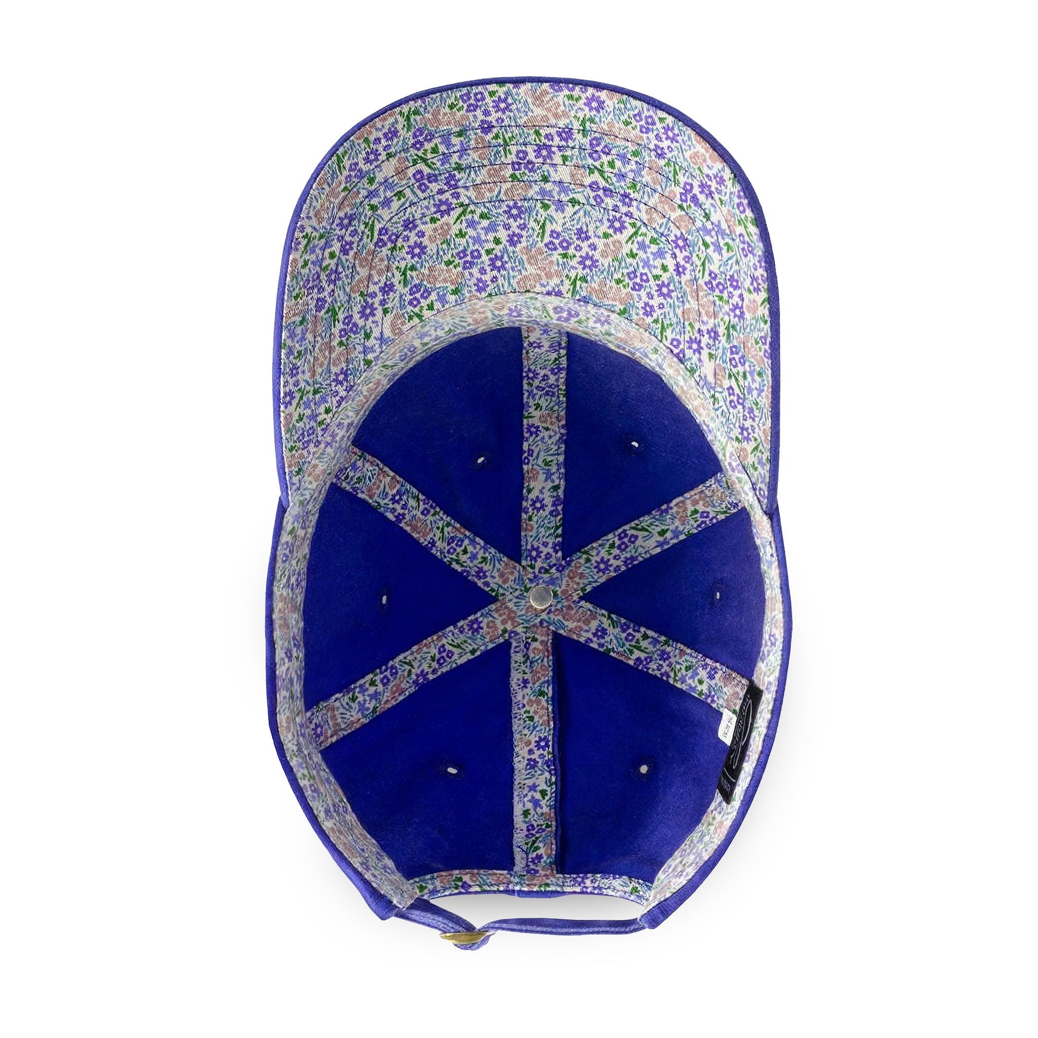 Women's Pigment-Dyed baseball Cap with Fashion Undervisor - White, Embroidered