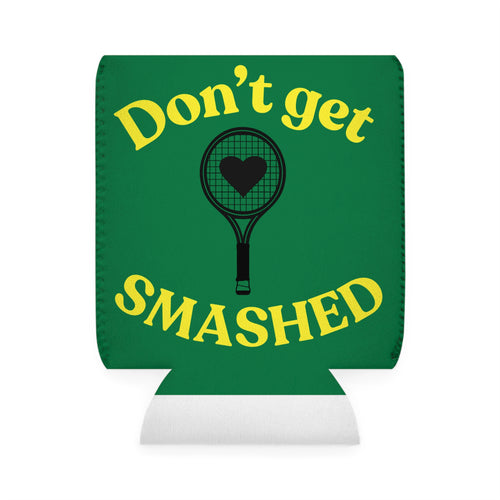 Can Cooler Sleeve - Green/yellow, Don't get smashed