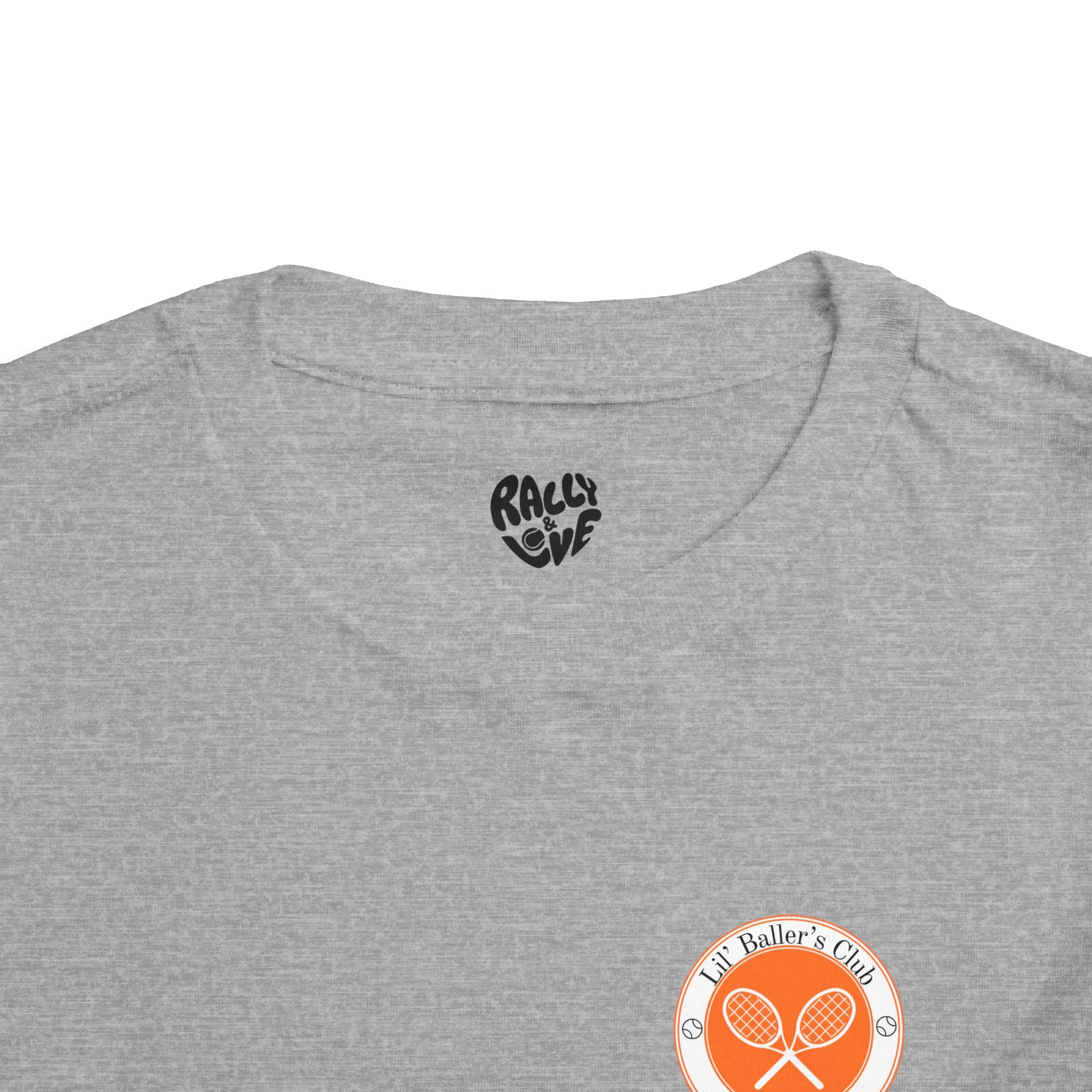 Girl's Toddler Junior Tee – "In My Orange Ball Era" Tennis Graphic Shirt
