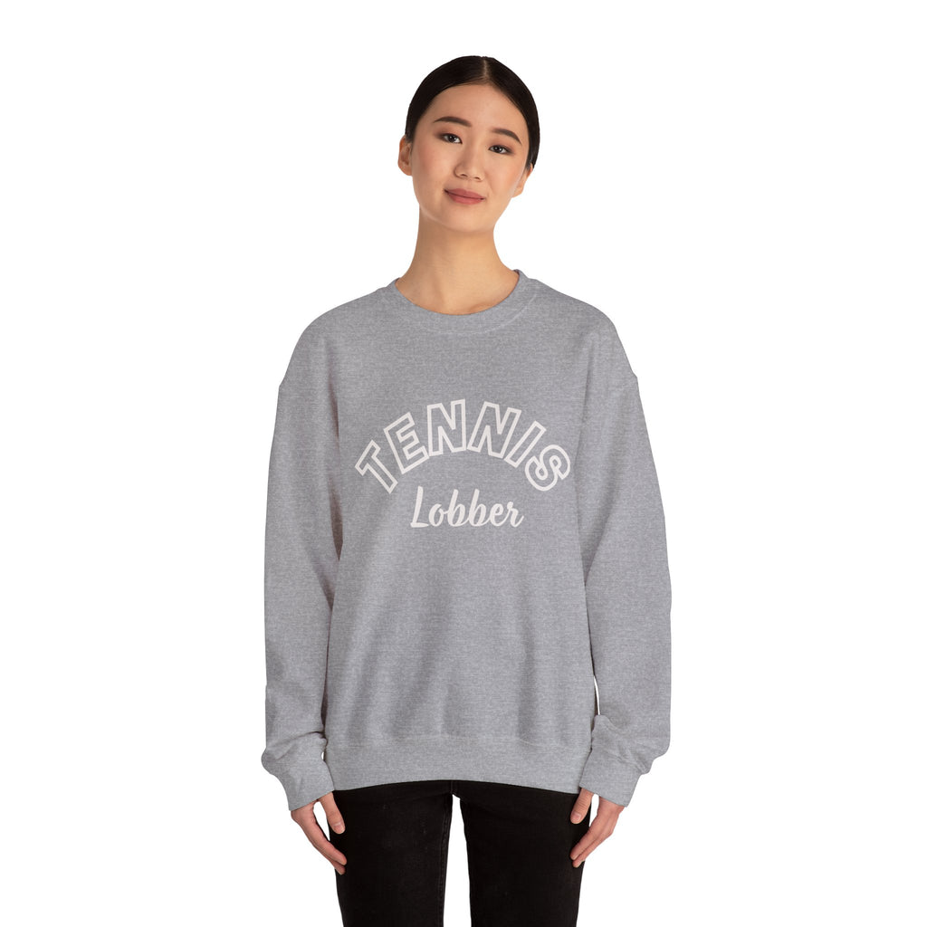 Women's Crewneck Sweatshirt — 'Tennis Lobbers/Lovers' Soft Pullover