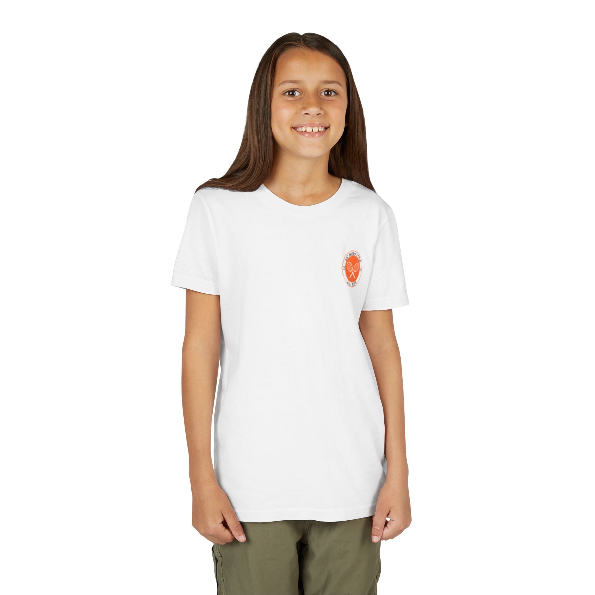 Girl's Junior's Tee - "In My Orange Ball Era" Tennis T-Shirt