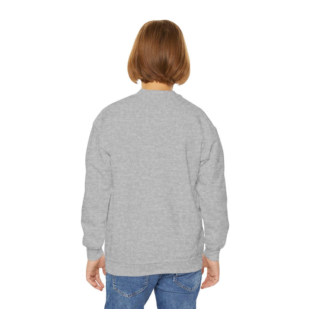 Girl Junior's Crewneck Sweatshirt — Pink Heart “Tennis XOXO” Graphic sweatshirt