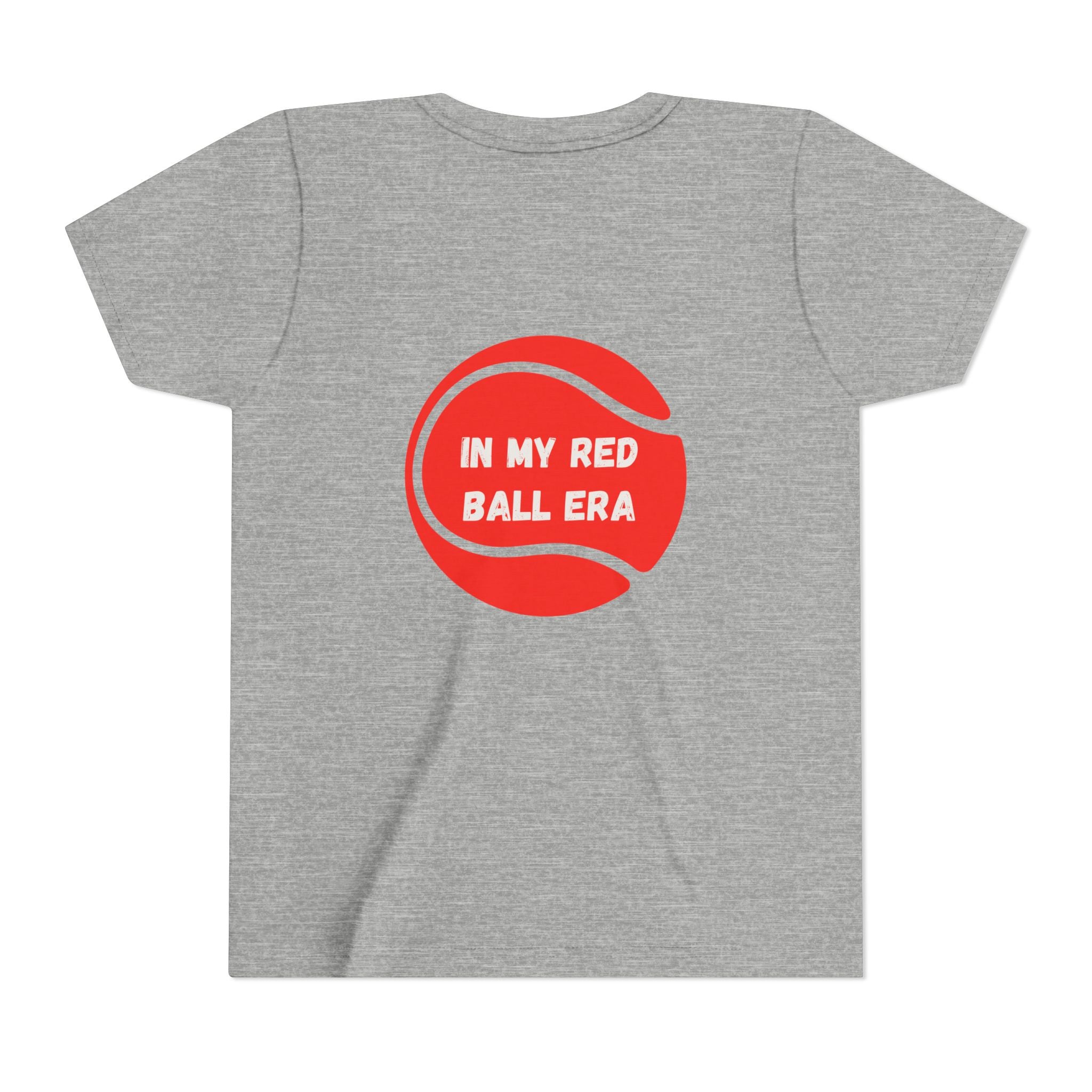Boy's Junior's Tee - "In My Red Ball Era" Tennis T-Shirt