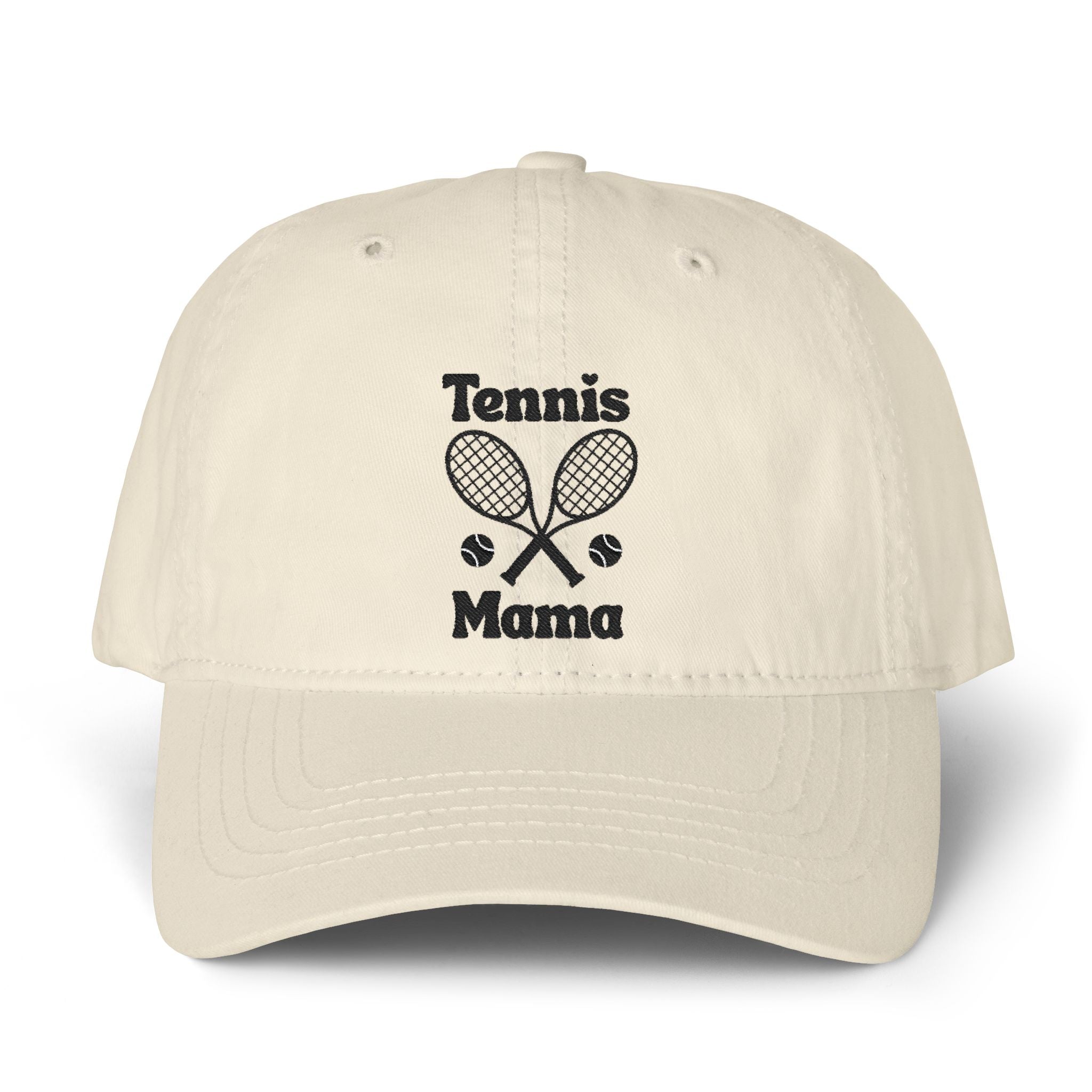 Women's Pigment-Dyed Cap with Fashion Undervisor - Black, Embroidered