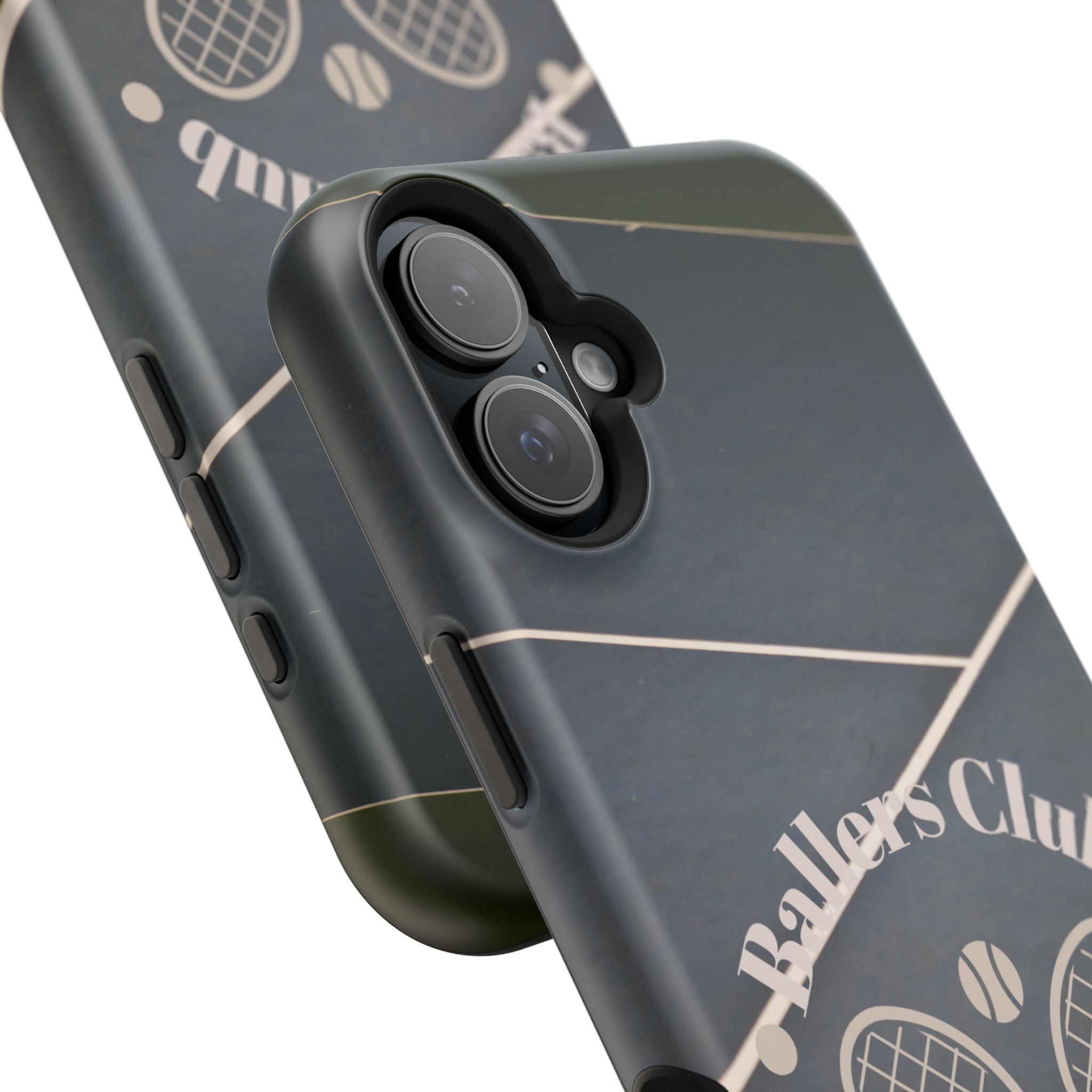 Tennis Impact-Resistant Phone Case — 'Ballers Club Est. 2025' Protective Cover