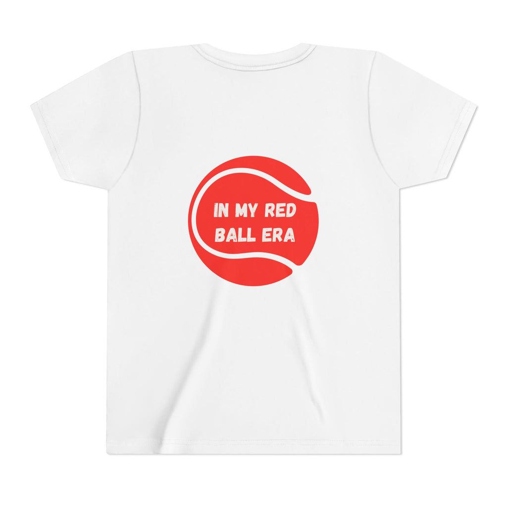 Girl's Junior's Tee - "In My Red Ball Era" Tennis T-Shirt