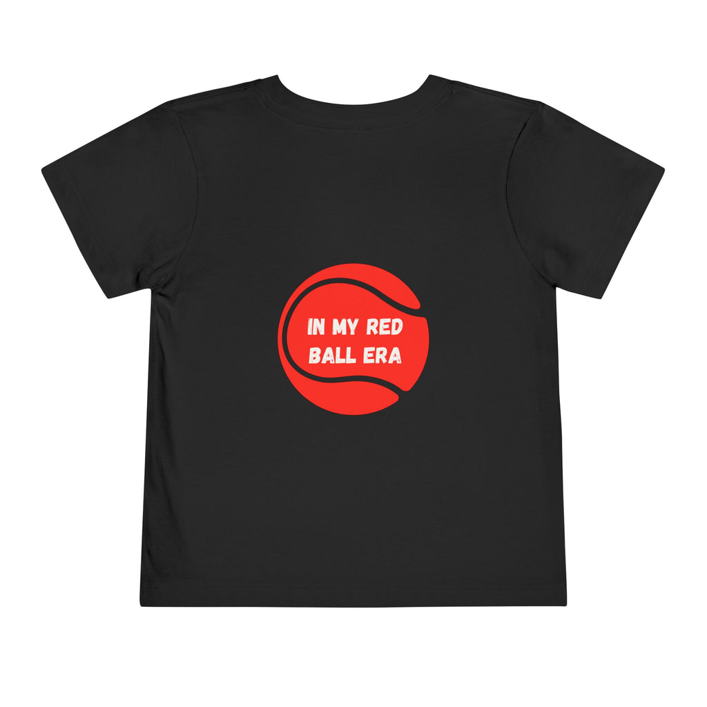 Girl's Toddler Junior Tee – "In My Red Ball Era" Tennis Graphic Shirt