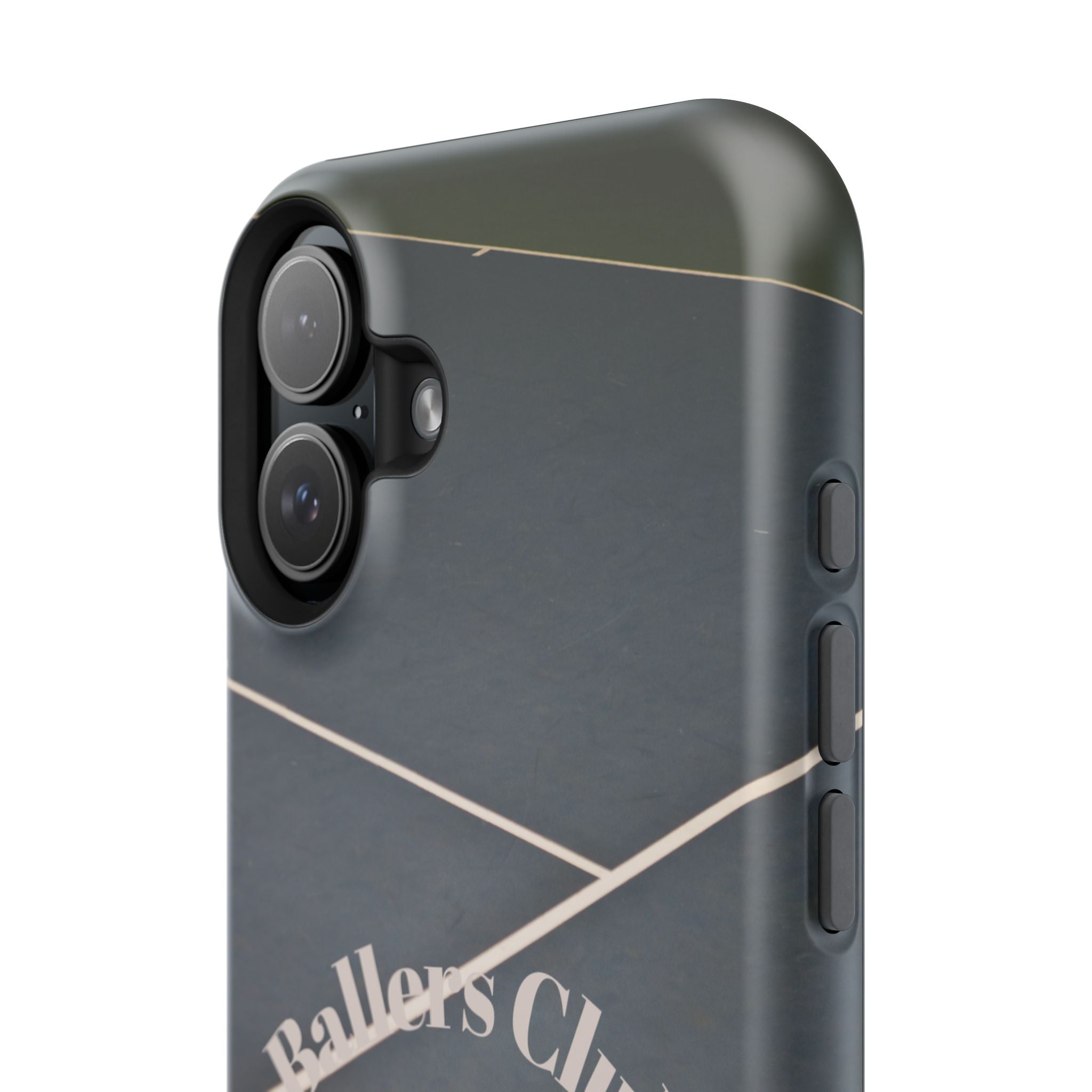 Tennis Impact-Resistant Phone Case — 'Ballers Club Est. 2025' Protective Cover