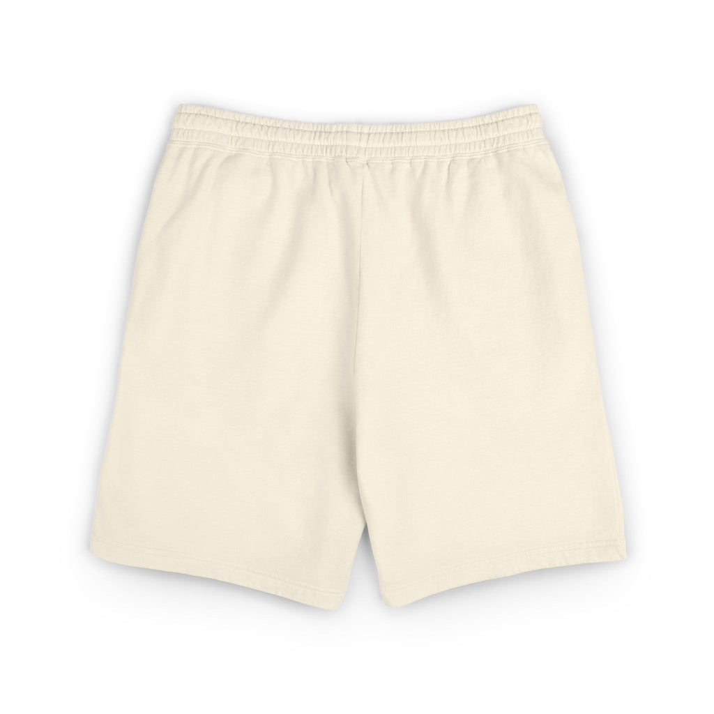 Men's Fleece Sweatshorts — 'Rally & Love' Logo Casual Lounge Shorts (black)