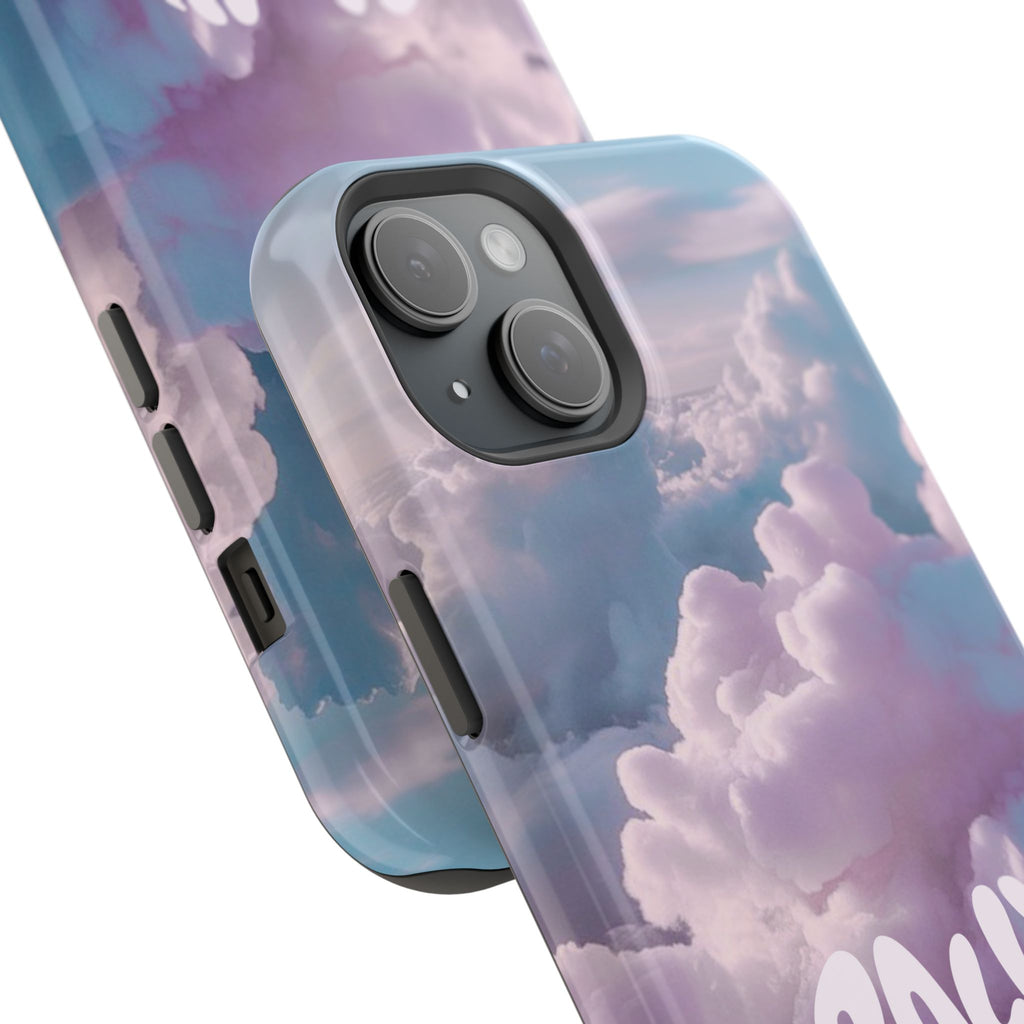 Impact-Resistant Phone Case — "Rally & Love" Clouds/Love in the Air