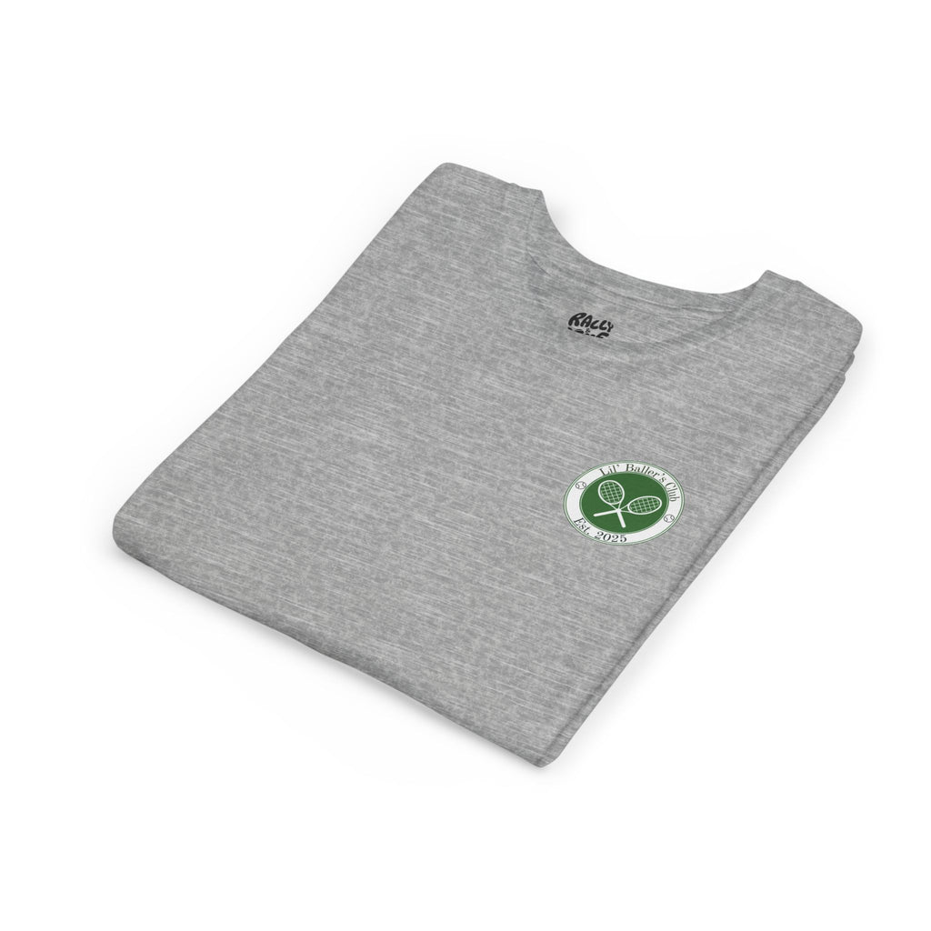 Boy's Junior's Tee - "In My Green Ball Era" Tennis T-Shirt